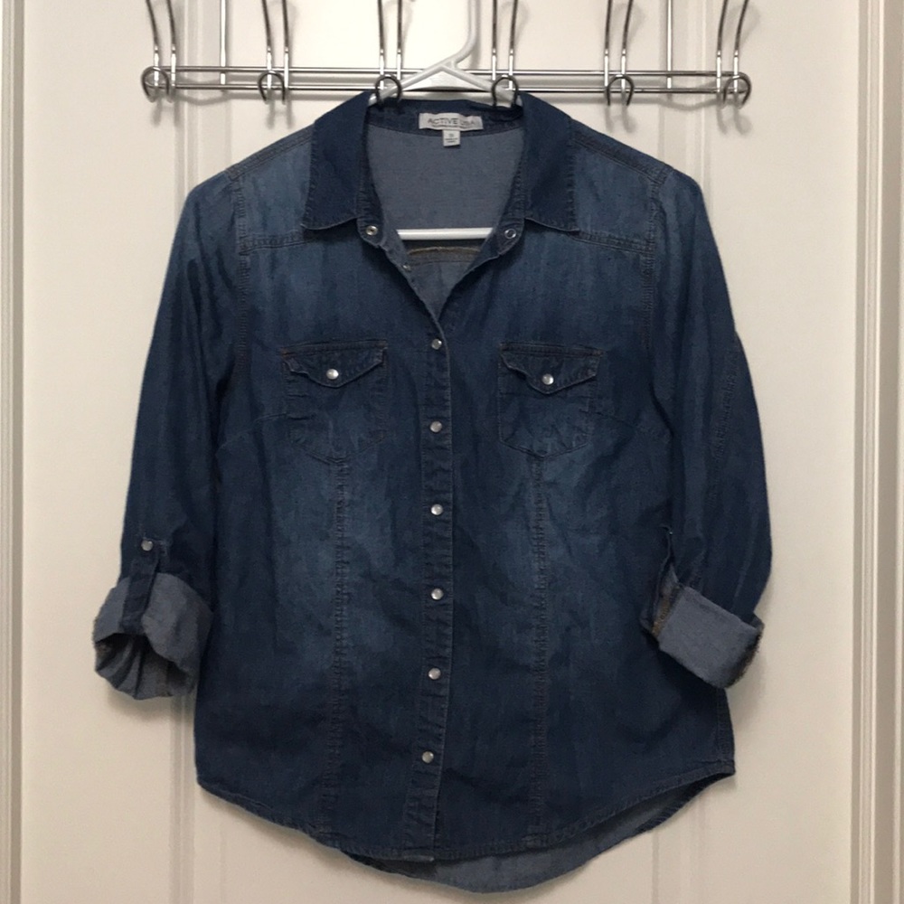 Snap front shirt